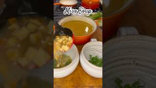 Miso Soup realfood homecook foodie cooking eating alaska eatwelllivewell recipe goodfood [upl. by Pablo865]