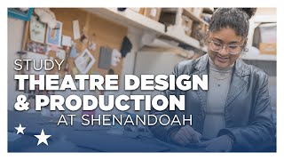 Study Theatre Design amp Production at Shenandoah Conservatory [upl. by Titania632]