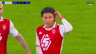 Amazing 🔥 Takumi Minamino Goal Monaco Vs Crvena zvezda 10 All Goals Highlights amp Highlights [upl. by Ellenoj388]