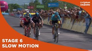 Finish  Stage 6  Critérium du Dauphiné 2017 [upl. by Alohcin]