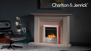 Charlton and Jenrick 4D Ecoflame™ 16quot Electric Fire [upl. by Leal]