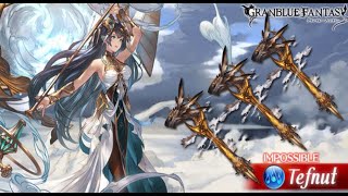 GBF Tefnut Full Auto  Earth Primal  Berserker Galleon Grid  No Hrunting [upl. by Bixby]