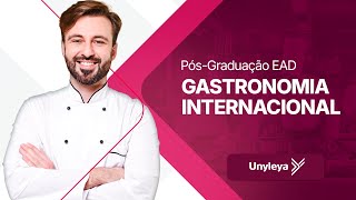 PósGraduação EAD em Gastronomia Internacional [upl. by Samuel200]