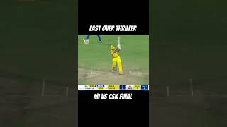 Dramatic and thrilling last over in final shorts cricket cricketlover [upl. by Ahsilahk]