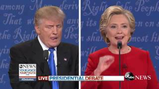 Presidential Debate Highlights  Trump Clinton Defend Tax Plans [upl. by Priscella883]