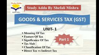 What is Indirect TaxMeaning FeatureSignificanceClassificationDirect vs Indirect TaxTax Slab [upl. by Sochor327]