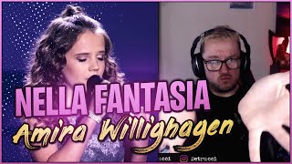 Amira Willighagen  Nella Fantasia REACTION video [upl. by Garaway357]