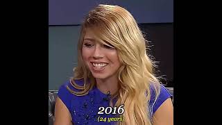 Jennette McCurdy through the years evolutionchallenge jennettemccurdy icarly [upl. by Rhtaeh]