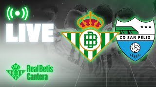 🚨 DIRECTO  Real Betis Juvenil DH  CD San Félix  CANTERA [upl. by Justis238]