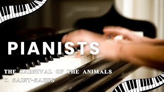 Pianists from SaintSaëns The Carnival of the Animals for Four Hands [upl. by Ardra]