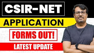 CSIR NET 2023  CSIR NET Dec 2023 Application Form Out   Latest Update By GP Sir [upl. by Camilo]