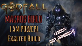 GodFall Ultimate Edition STRONGEST Hinterclaw Endgame Build 1800 Crit Damage Exalted Update [upl. by Bouzoun]