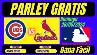 Pronosticos Deportivos Hoy Domingo 26 De Mayo MLB Parley Gratis Ayer De 44 Hubo Parley mlb [upl. by Eitsyrhc]