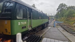 D7628 sybilla departs grosmont for whitby [upl. by Dent254]