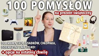 100 POMYSŁÓW NA PREZENT ŚWIĄTECZNY OPCJE NA OSTATNIĄ CHWILĘ  LINKI [upl. by Retrop879]