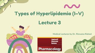 Types of Hyperlipidemia I–V – Cardiovascular Pathology  Lippincott pharmacology  Lecture 3 [upl. by Drol]