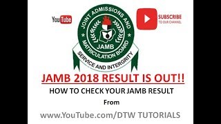 How to Check Your Jamb Result [upl. by Hecht568]