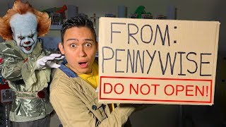 PENNYWISE HAUNTS ME AT 3AM SCARIEST UNBOXING EVER [upl. by Honig]