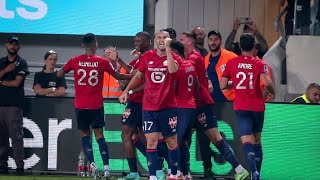 Xeka stunning goal against PSG  PSG vs Lille  01  France Super Cup Final  01082021 [upl. by Casi131]