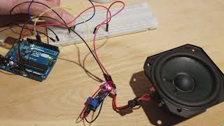 Geiger Counter sound effect for Arduino [upl. by Grishilda382]