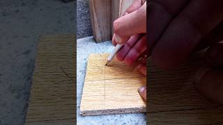 Easy Wood Corners Joinery carpentry woodworkingtips [upl. by Tsan]