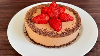 SchokoladenCheesecake ohne Backen Ein einfaches Rezept [upl. by Jyoti647]