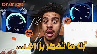 تجربة اسرع اشتراك فايبر اورونج 🔥🤩 Fibre optique orange 50 mega [upl. by Raab652]