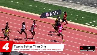 AAU Junior Olympic Games Top Ten Performances [upl. by Lepper]