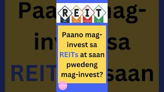 How to Invest in PH REITs and Stocks  Paano Mag Invest sa REITs and Stocks [upl. by Nonnah537]