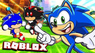 ⚡️ Sonics FAST FRIENDS  Sonic Speed Simulator ROBLOX 🔵💨 [upl. by Aralk818]