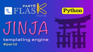 Python Jinja şablonu 2  Jinja templating in Python part2  Flask framework kodyaz [upl. by Eidod]