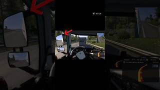 Euro truck simulator 2  Almost crush viral short trending [upl. by Ahsoj]