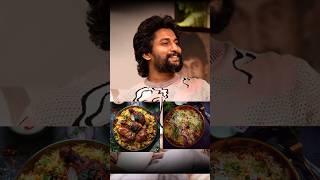 🍗🥗हैदराबादी बिर्याणी  about discuss with Nani😋 shorts nani biryani podcast clipYouTube short [upl. by Rudolfo]