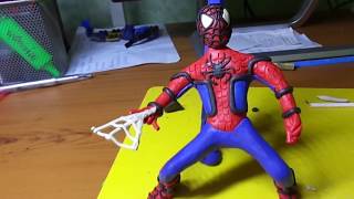 Спайдермена из пластилина SpiderMan from plasticine [upl. by Lever884]