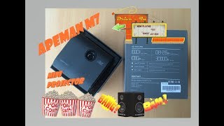 APEMAN DLP M7 Mini Projector REVIEW [upl. by Ettevram]