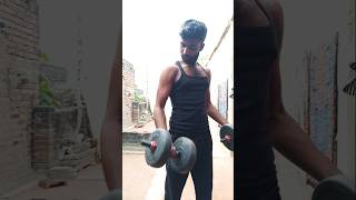 Fitness 🦍bicep workoutmotivation fitnessmotivation ankitbaiyanpuria75hardchallenge [upl. by Shiverick]