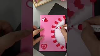 DIY Greeting Card cards greetingcard youtubeshorts shortvideo viralvideo viralshort fyp [upl. by Ichabod]