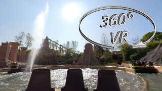 Gardaland 2019 Jungle Rapids 360° VR Onride [upl. by Broderic]