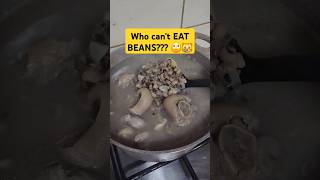 Who cant eat BEANS because of health issues 🤧 shorts beans food whitebeans beansrecipe menu [upl. by Enar]