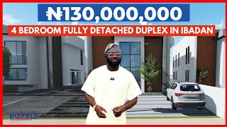 UNBELIEVABLE ₦130 MILLION AFFORDABLE LUXURY 4 BEDROOM FULLY DETACHED DUPLEX IN IBADAN  MKH CITY [upl. by Frager812]