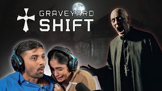 We Quit while playing this Horror game  Graveyard Shift [upl. by Weeks553]