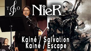 NieR — Kainé  Salvation  Kainé  Escape  Winter 2023 Concert [upl. by Ghiselin]