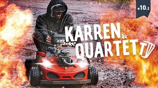 Karren Quartett 102 – Ferrari und Fynn schrottet Karre  Kliemannsland [upl. by Tnirb]