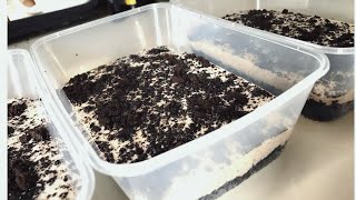 4 Ingredients Oreo Ice cream Cake🍰🍪 [upl. by Anitneuq]