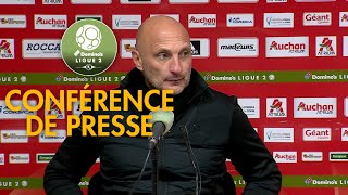 Conférence de presse AC Ajaccio  FC Metz  00   201819 [upl. by Alleunam134]