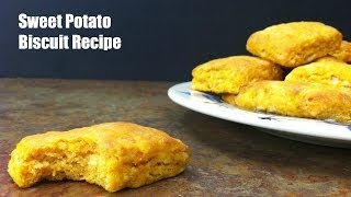 Sweet Potato Biscuit Video Recipe [upl. by Llennaj]