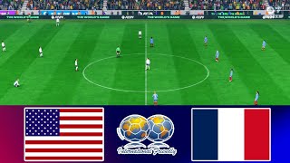 FC 24  USWNT vs FRANCE W  June 15 2024  International Friendly  PS5 Gameplay [upl. by Ativel]