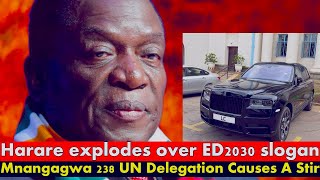 WATCH BREAKING LIVE Fresh Trouble over ED2030 Mnangagwa UN Delegations Sparks Controversy [upl. by Mcclain802]