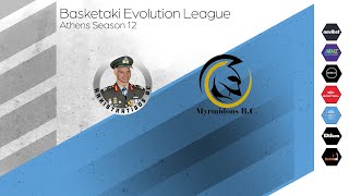 Basketaki The League  Αρχιστράτηγος Βασδέκης BC Vs Myrmidons BC 03112024 [upl. by Drofnelg]