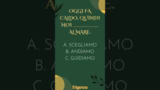 Quale verbo  LearnItalian ItalianGrammar ItalianLanguage [upl. by Oluas]